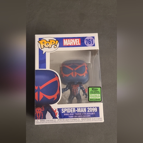 #761 Spider-man 2099 Funko Pop! Marvel (2021 Spring Convention Limited Edition) - Picture 1 of 6